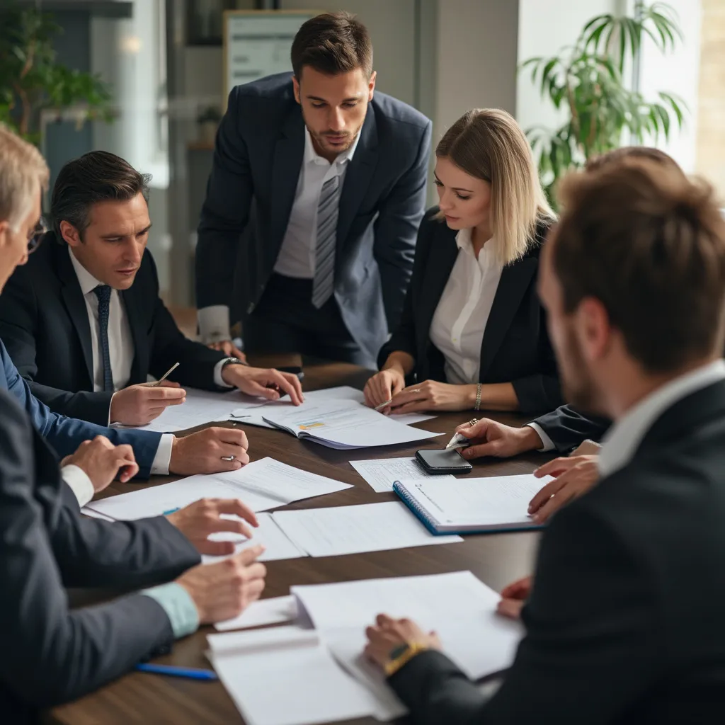 Reunión de negocios con inversores en Argentina
