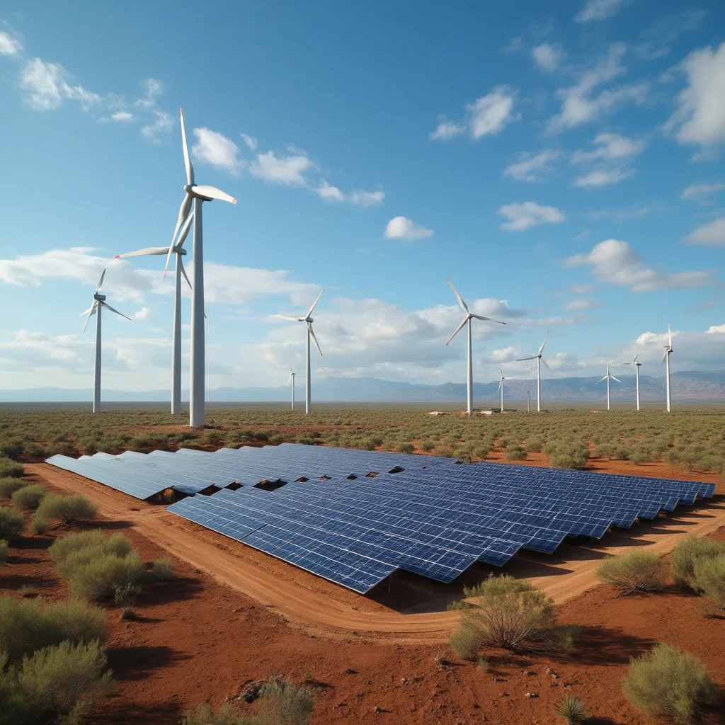Proyecto de energía renovable en desarrollo en Argentina