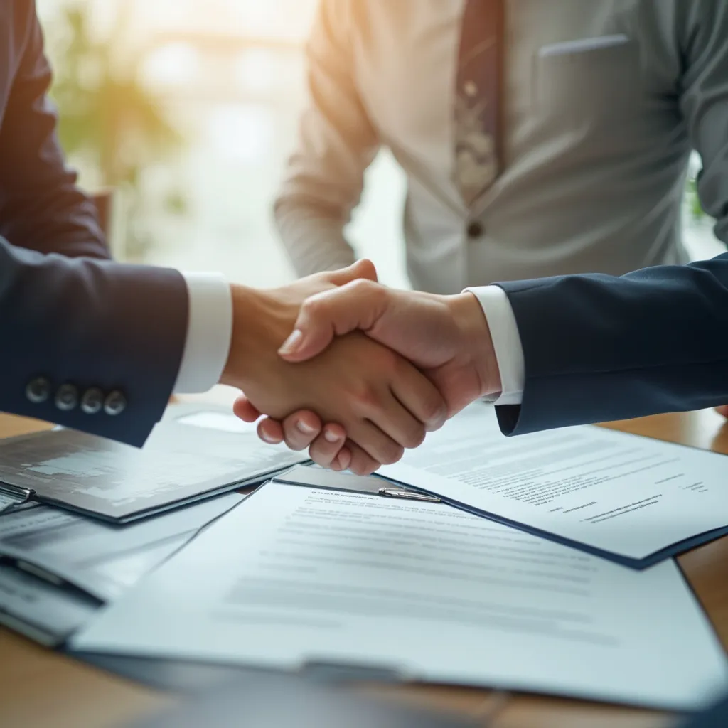 Firma de acuerdo de inversión en Buenos Aires