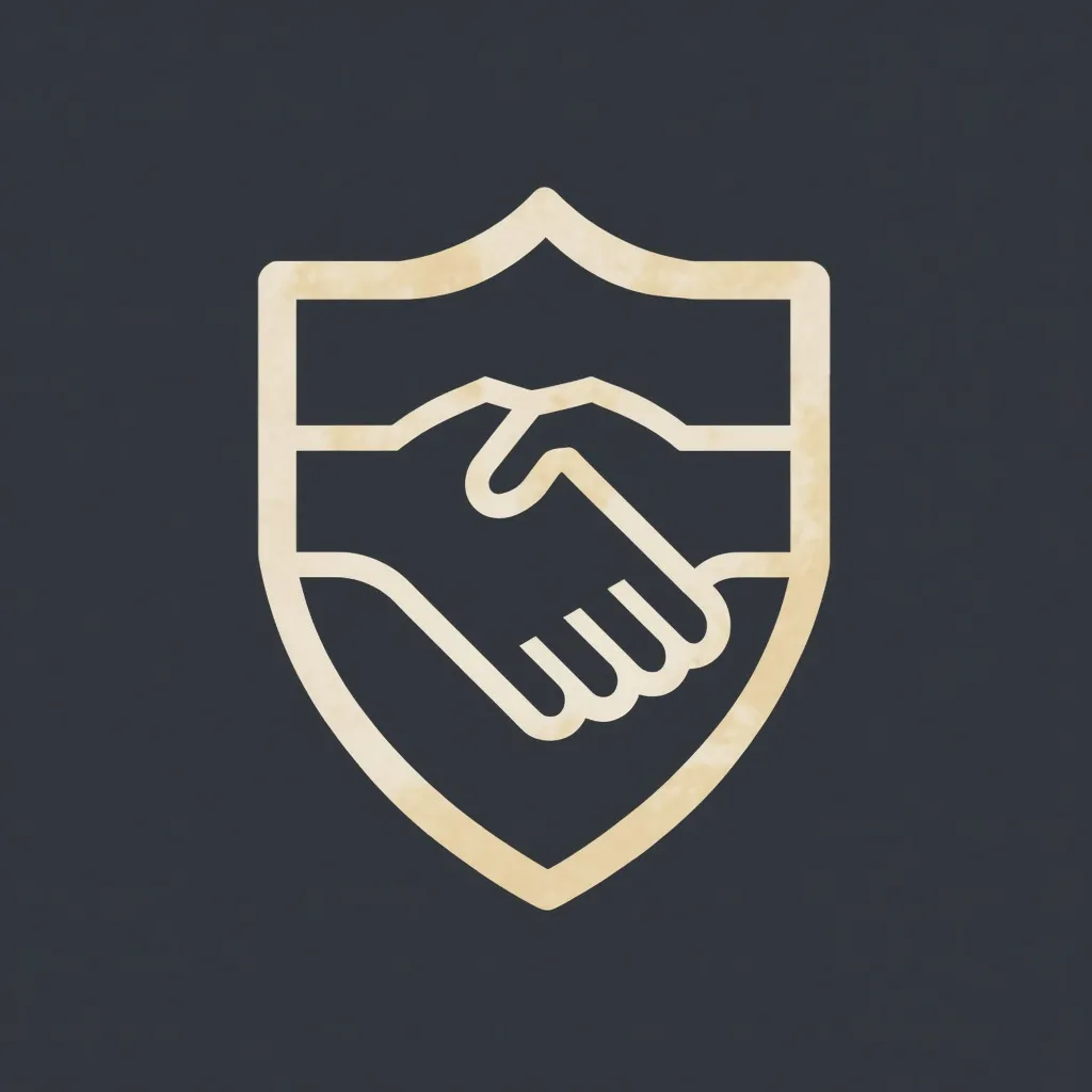 Icono representando nuestros valores de integridad y transparencia